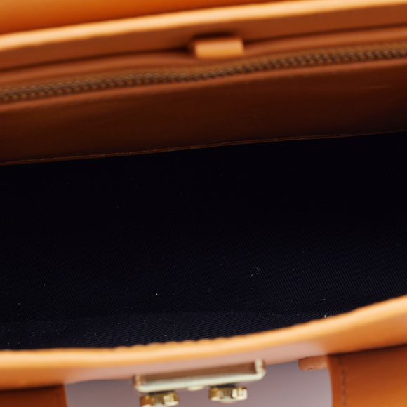 3.1 PHILLIP LIM Mustard Yellow Leather Mini Pashli Satchel - Picture 7 of 8